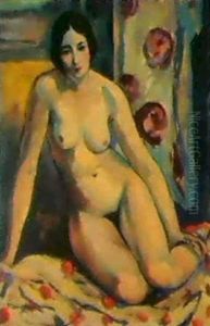 Jeune Femme Nue Assise Jeune Femme Nue Assise