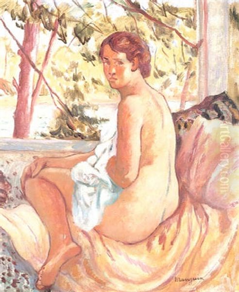 Odette Devant La Mer - view 1