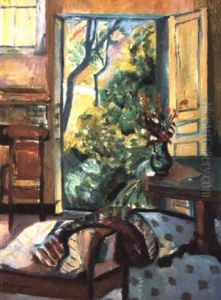 L'atelier De L'oustalet by Henri Charles Manguin