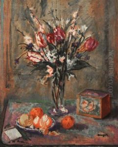 Bouquet Et Fruits by Henri Charles Manguin