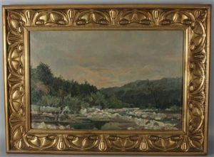 Landschaft by Eduard Manhart