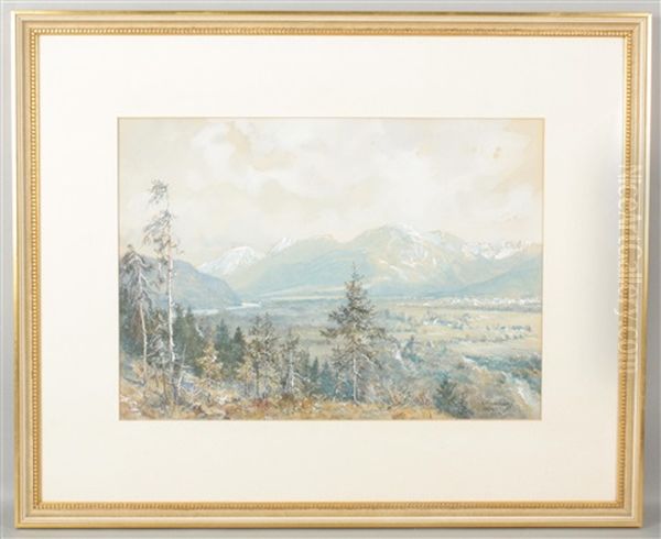 Blick Auf Die Stadt Ferlach - view 1