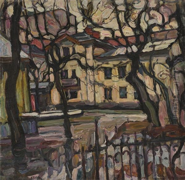 Country House, Outskirts Of Moscow (double-sided) - view 1