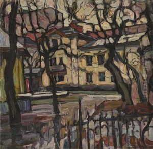 Country House, Outskirts Of Moscow (double-sided) Country House, Outskirts Of Moscow (double-sided)