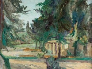 House In The Forest by Abraham Manievich