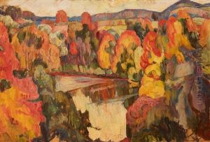 Cascade by Abraham Manievich