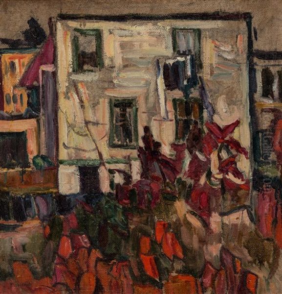 Landscape With Houses - view 1