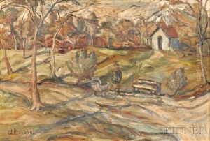 A Walk In The Park by Abraham Manievich