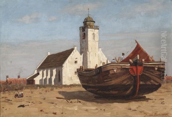 Dockhands In Katwijk - view 1