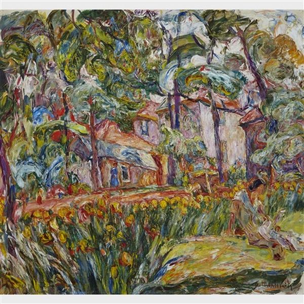 In A Summer Garden - view 1