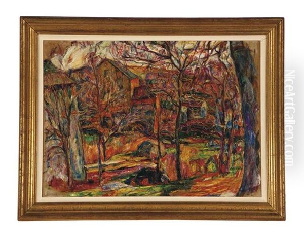 Landscape (recto); Untitled (verso) - view 1