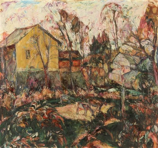 Landscape With Animals (+ Another, Verso) - view 1