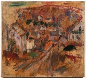 Autumn Road by Abraham Manievich