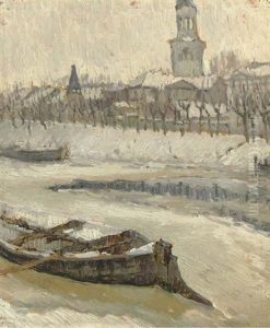 Early Spring. The Breaking Of The Ice