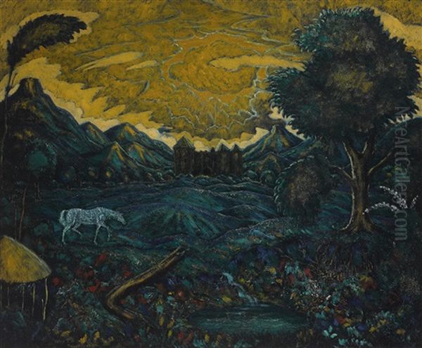 Landscape With A Horse - view 1
