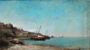 Vue De Port by Marius Maniquet