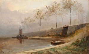Bord De Canal by Marius Maniquet