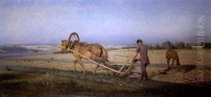 Advancing Shadows by Heinrich Matvejevich Maniser