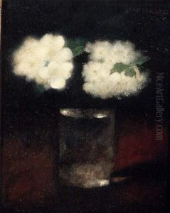 Glas Met Appelbloesem