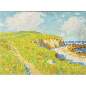 Cliffs Near Montauk, L.i
