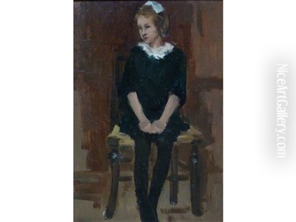Girl Seated - view 1