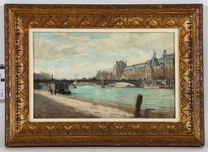 The Seine And The Louvre, Paris