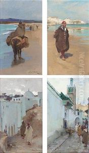Moroccan Scenes (4 Works) Moroccan Scenes (4 Works)