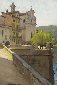 The Church, Isola Bella Maggiore by Alexander Mann