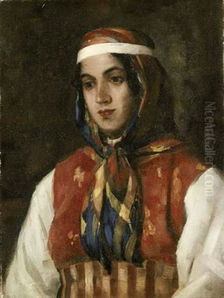A Maid Of Letuan, Tangiers, Morocco - view 1