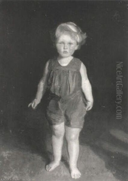 Portrait Of Sir Peter Scott As A Child - view 1