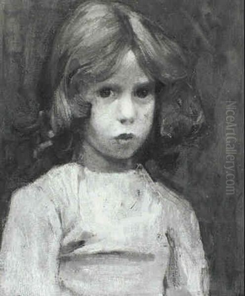 Portrait Of A Girl With Red Hair - view 1