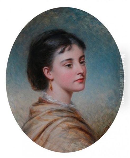 Study Of Lady's Head - view 1