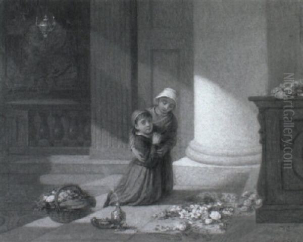 Praying At The Altar - view 1
