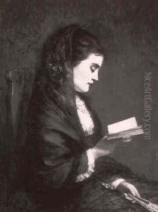 A Young Beauty Reading A Young Beauty Reading