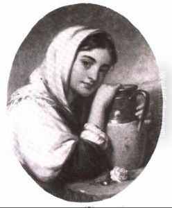 Italian Water Carrier by Joshua Hargrave Sams Mann