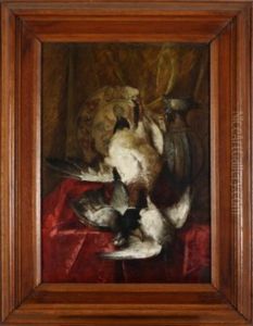 Jagdliches Stillleben Mit Federvieh by Albert Maennchen