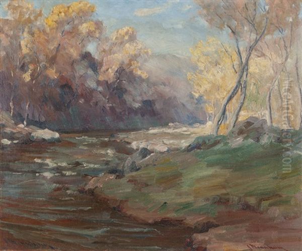 Stream Through The Arroyo Seco - view 1