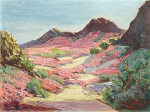 Blooming Desert Landscape by Jean Mannheim