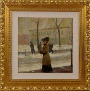 Park Scene by Jean Mannheim