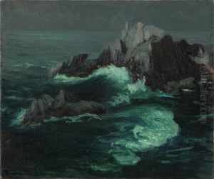 Moonlit Seascape Moonlit Seascape