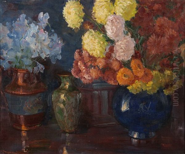 Still Life With Three Vases - view 1
