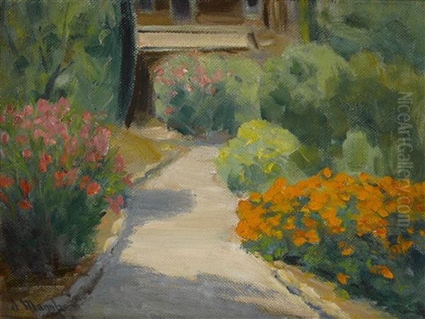 The Garden At The Mannheim Home - view 1