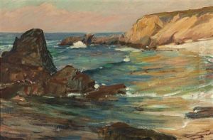 Laguna Coast, Rocky Cove by Jean Mannheim