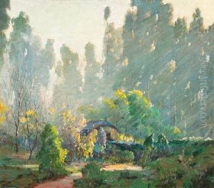 Hazy Morning, Pasadena by Jean Mannheim