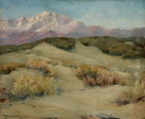 Mount San Gorgonio, Snow-capped Mountains by Jean Mannheim