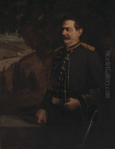 A Portrait Of An Officer - view 1