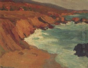 Houses In Coastal Landscape