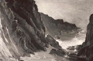Early Morning, Arch Beach by Jean Mannheim