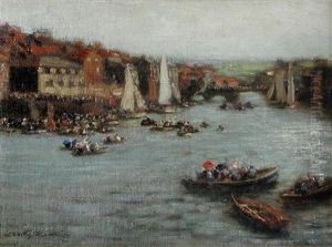 Regatta Day, Whitby by William Westley Manning