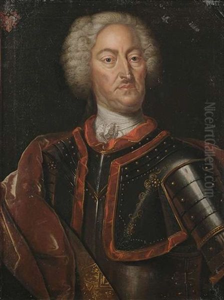 Portrait Des Obristen Johann Balthasar Von Poyda Im Alter Von 52 Jahren - view 1
